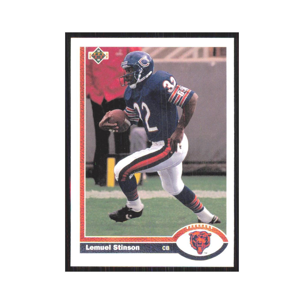 1991 Upper Deck Lemuel Stinson Bears #339