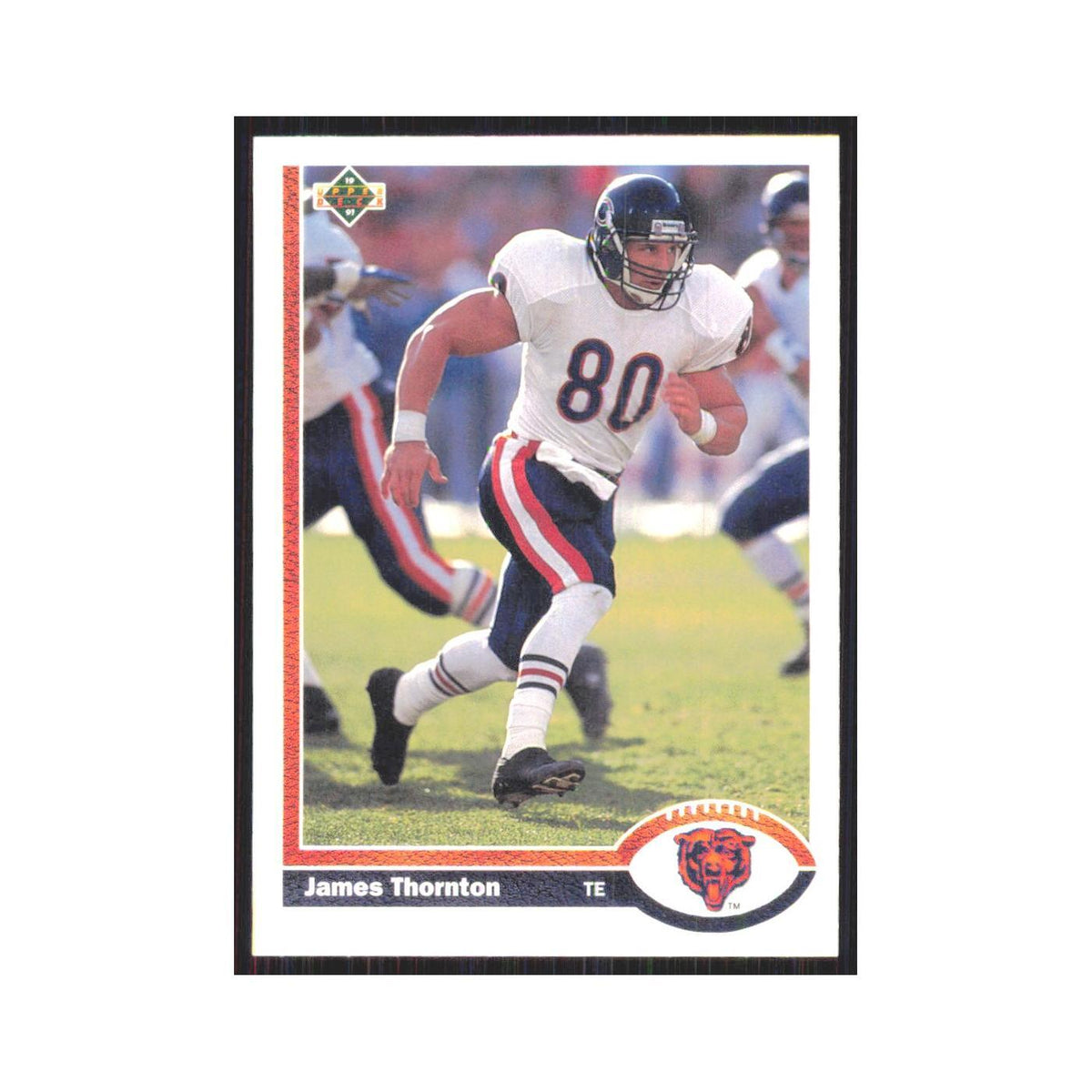 1991 Upper Deck James Thornton Bears #213