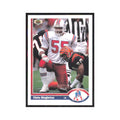 1991 Upper Deck Chris Singleton Patriots #408