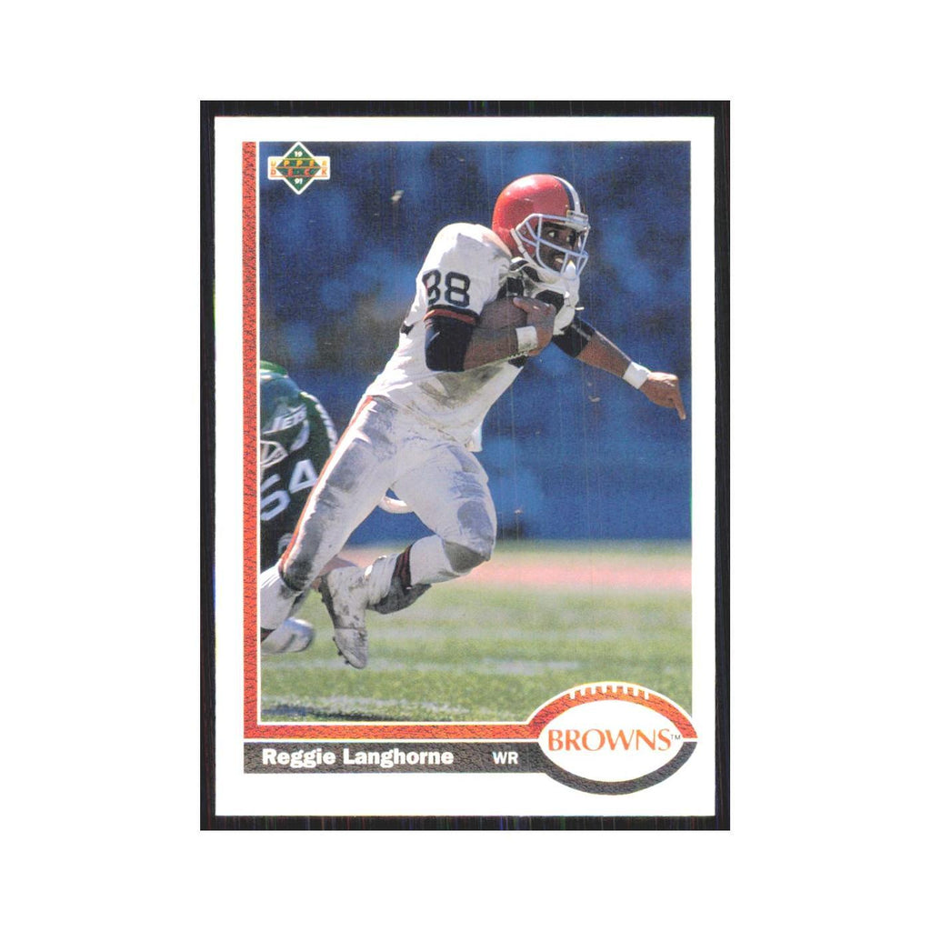 1991 Upper Deck Reggie Langhorne Browns #241