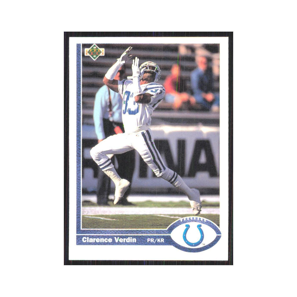 1991 Upper Deck Clarence Verdin Colts #169