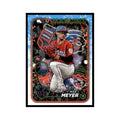 Max Meyer 2024 Topps Holiday #H106 Miami Marlins Baseball Card NM