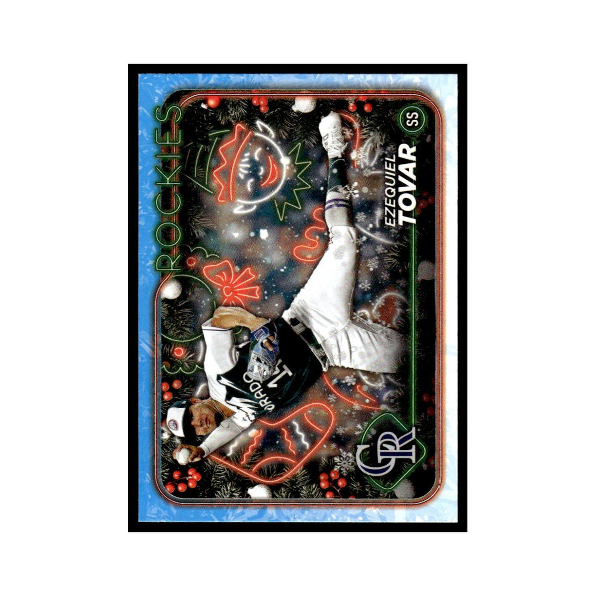 Ezequiel Tovar 2024 Topps Holiday #H107 Colorado Rockies Baseball Card NM