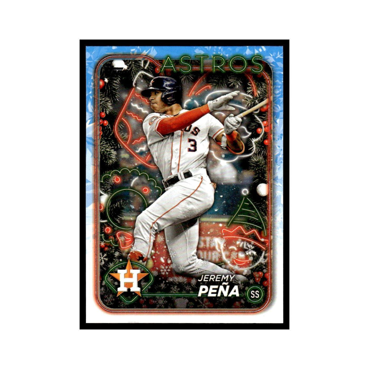 Jeremy Pena 2024 Topps Holiday #H192 Houston Astros Baseball Card NM