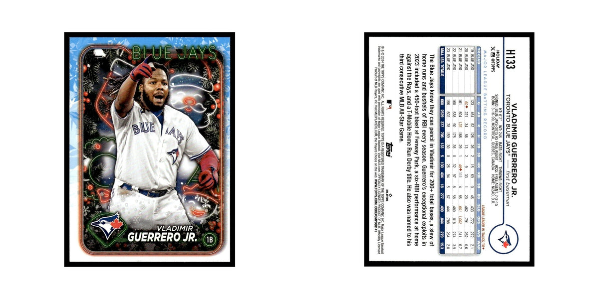 Vladimir Guerrero Jr. 2024 Topps Holiday #H133 Toronto Blue Jays NM