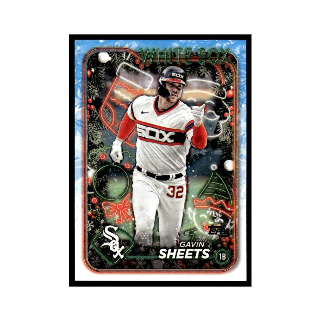 Gavin Sheets 2024 Topps Holiday #H93 Chicago White Sox Baseball Card NM