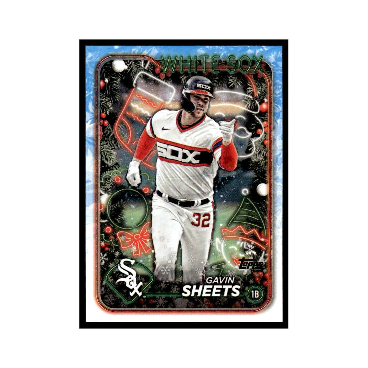 Gavin Sheets 2024 Topps Holiday #H93 Chicago White Sox Baseball Card NM