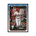 Bryson Stott 2024 Topps Holiday #H54 Philadelphia Phillies Baseball Card NM