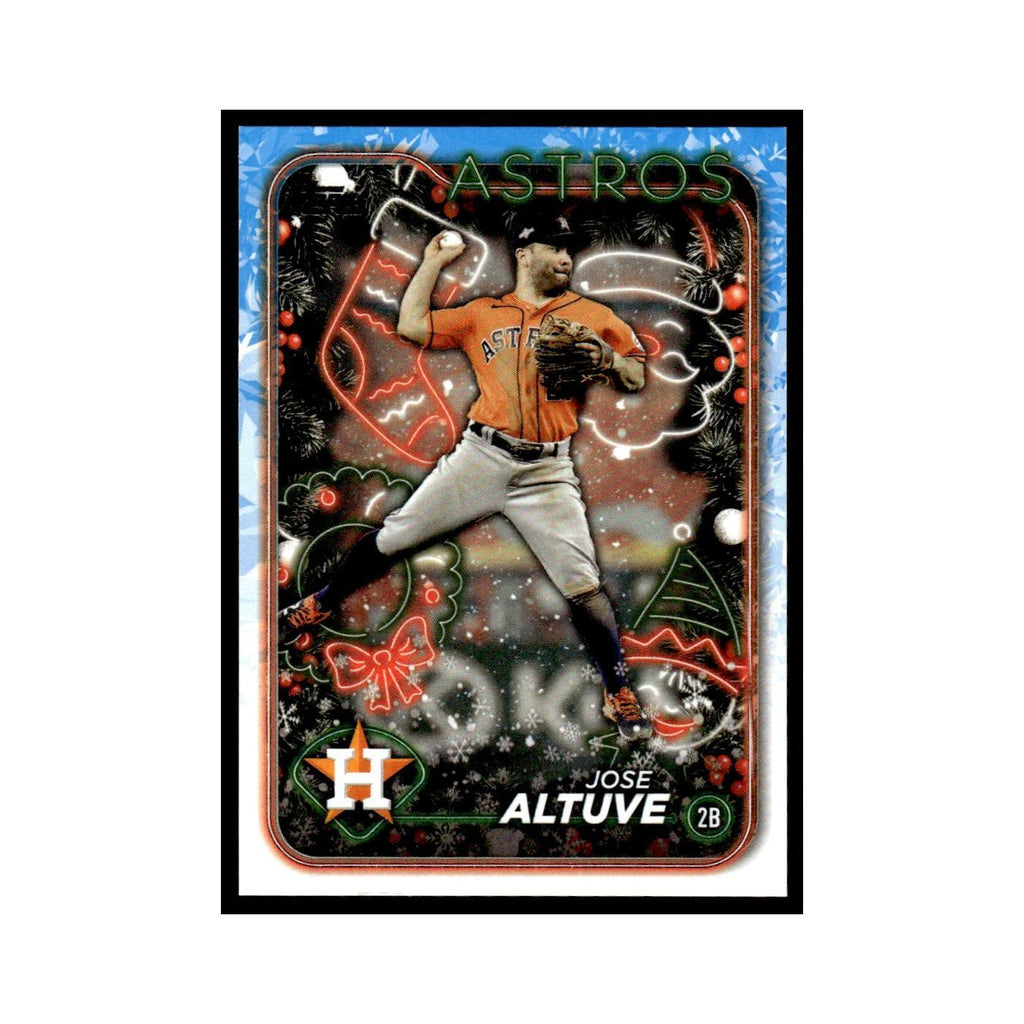 Jose Altuve 2024 Topps Holiday #H8 Houston Astros Baseball Card NM