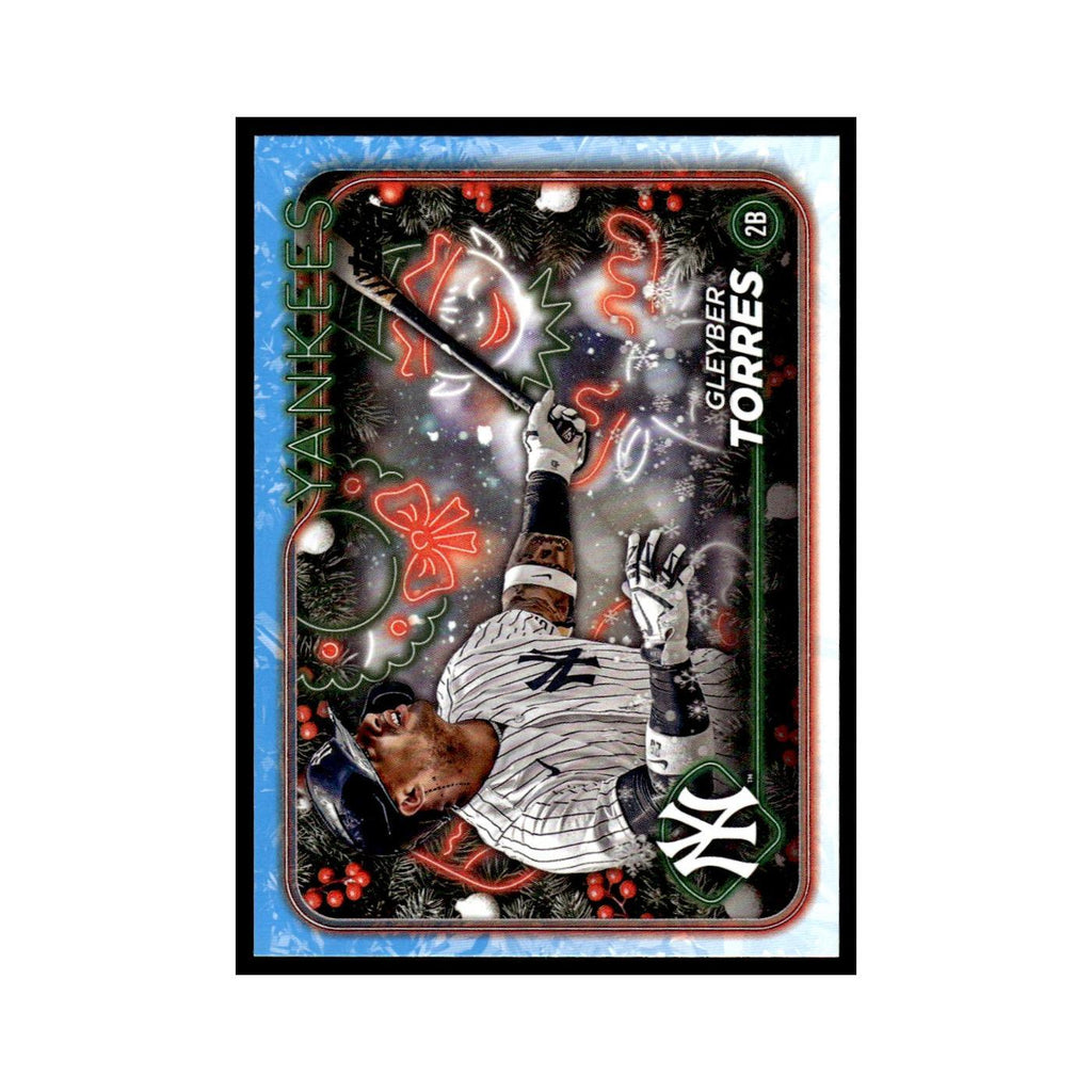 Gleyber Torres 2024 Topps Holiday #H101 New York Yankees Baseball Card NM