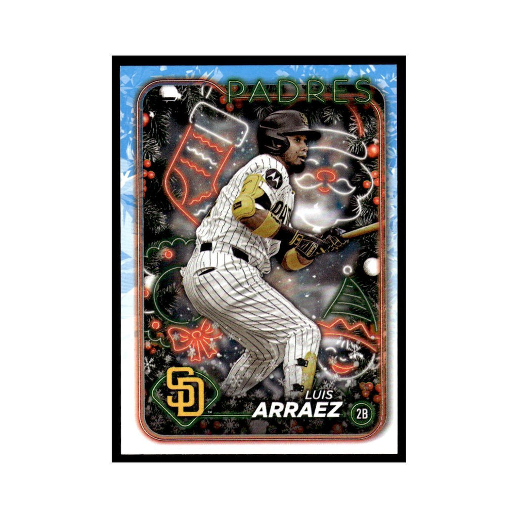 Luis Arraez 2024 Topps Holiday #H168 San Diego Padres Baseball Card NM