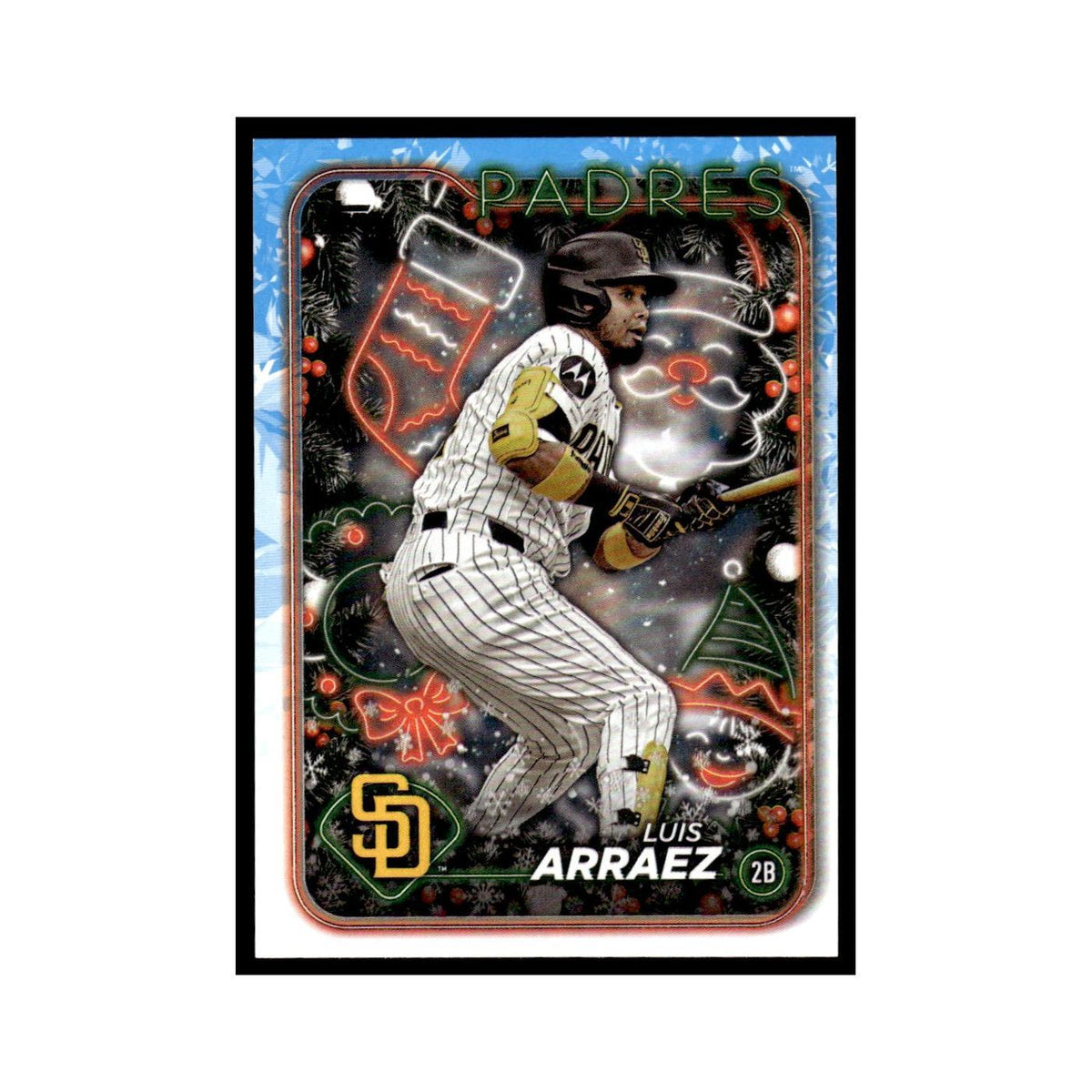 Luis Arraez 2024 Topps Holiday #H168 San Diego Padres Baseball Card NM