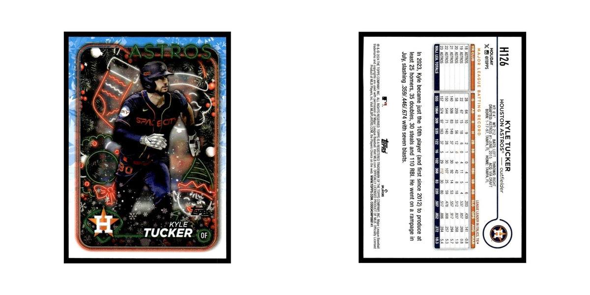 Kyle Tucker 2024 Topps Holiday #H126 Houston Astros Baseball Card NM