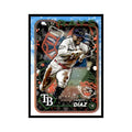 Yandy Díaz 2024 Topps Holiday #H17 Tampa Bay Rays Baseball Card NM