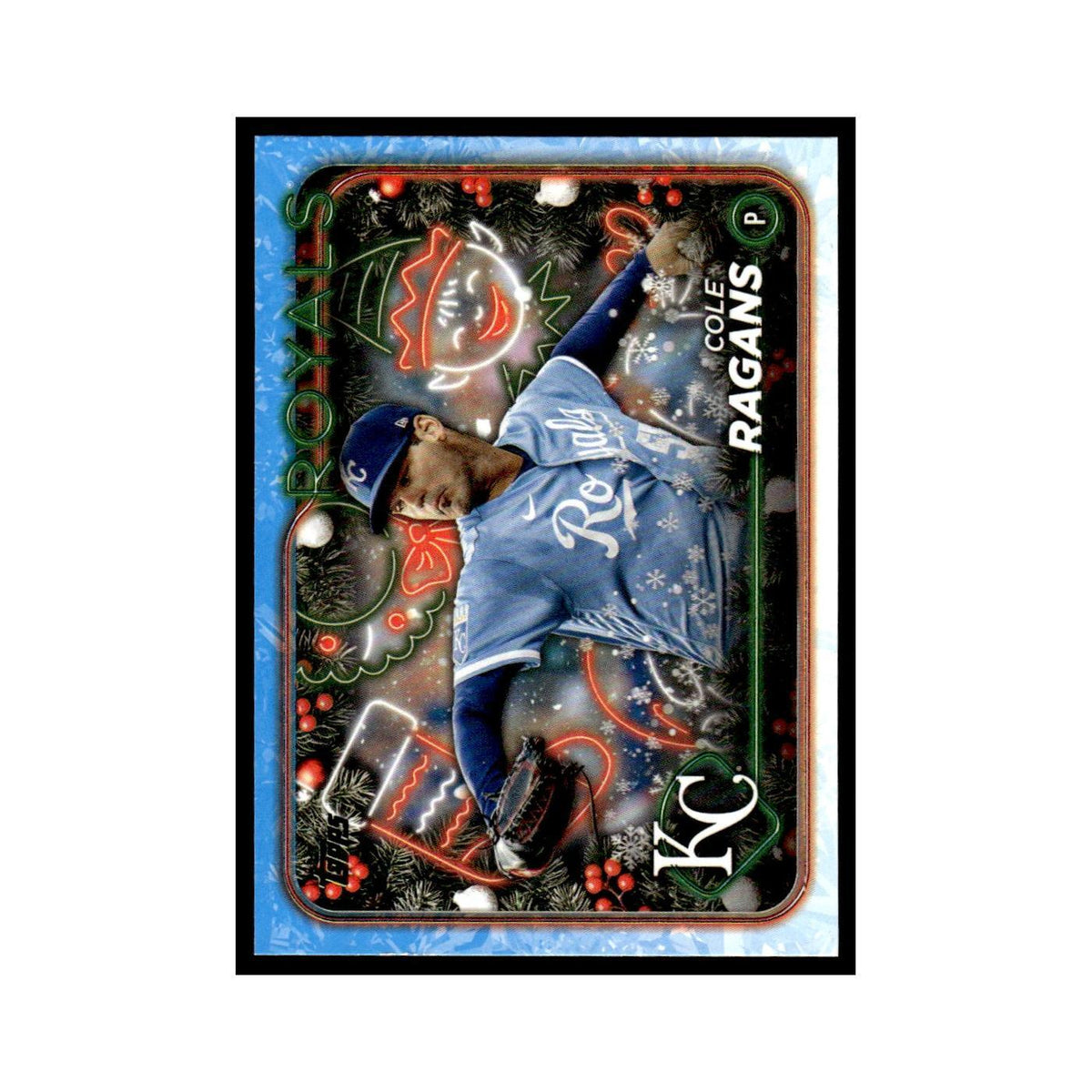 Cole Ragans 2024 Topps Holiday #H20 Kansas City Royals Baseball Card NM