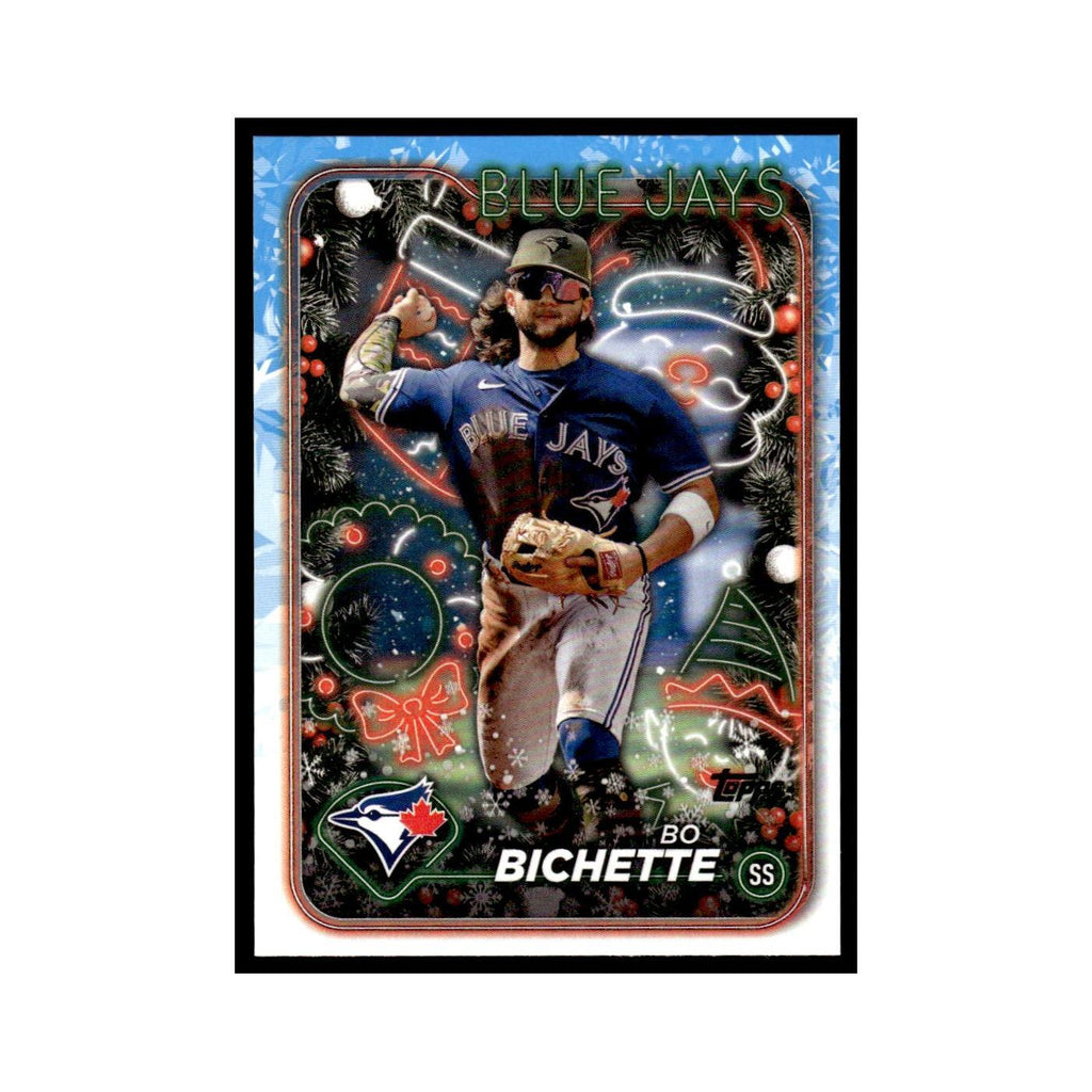 Bo Bichette 2024 Topps Holiday #H33 Toronto Blue Jays Baseball Card NM