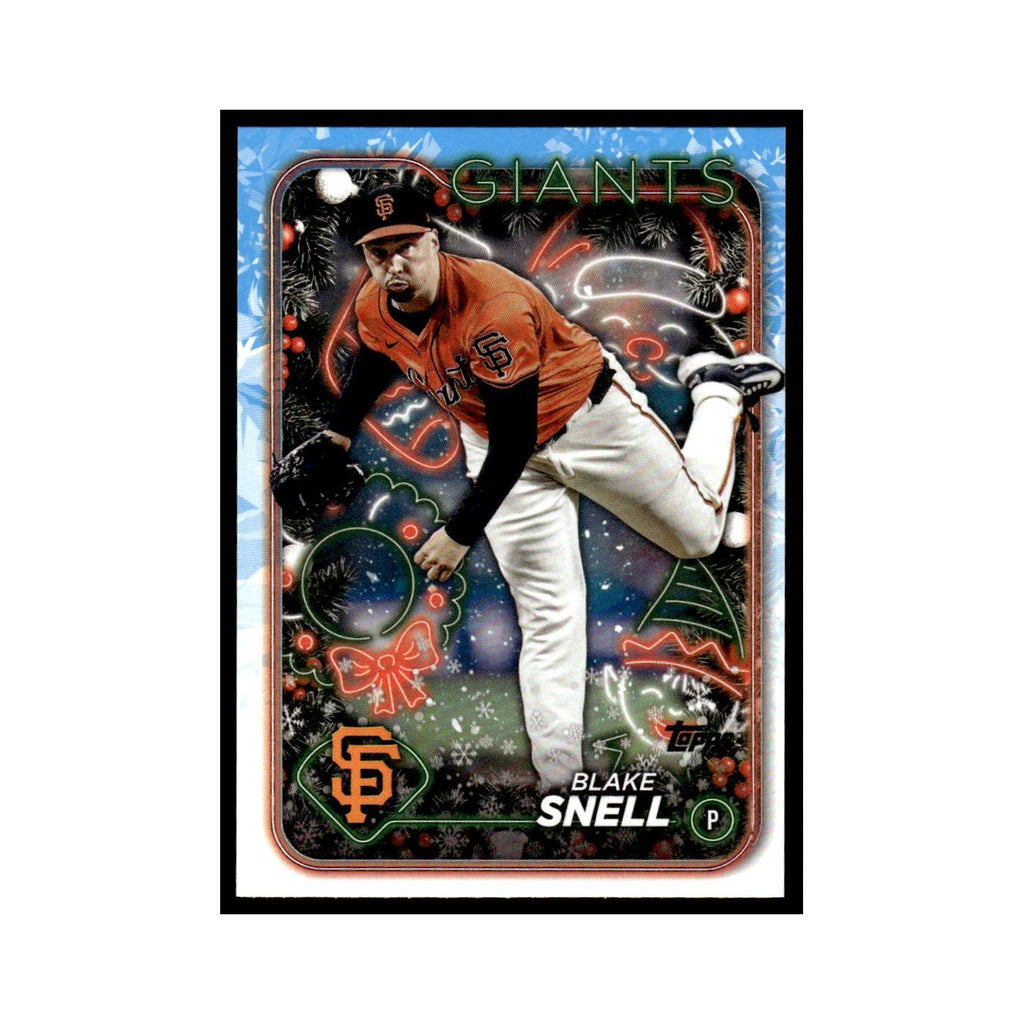 Blake Snell 2024 Topps Holiday #H21 San Francisco Giants Baseball Card NM