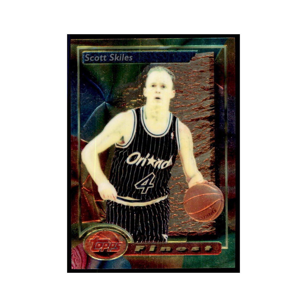 1993 Topps Finest Scott Skiles Basketball Cards #58