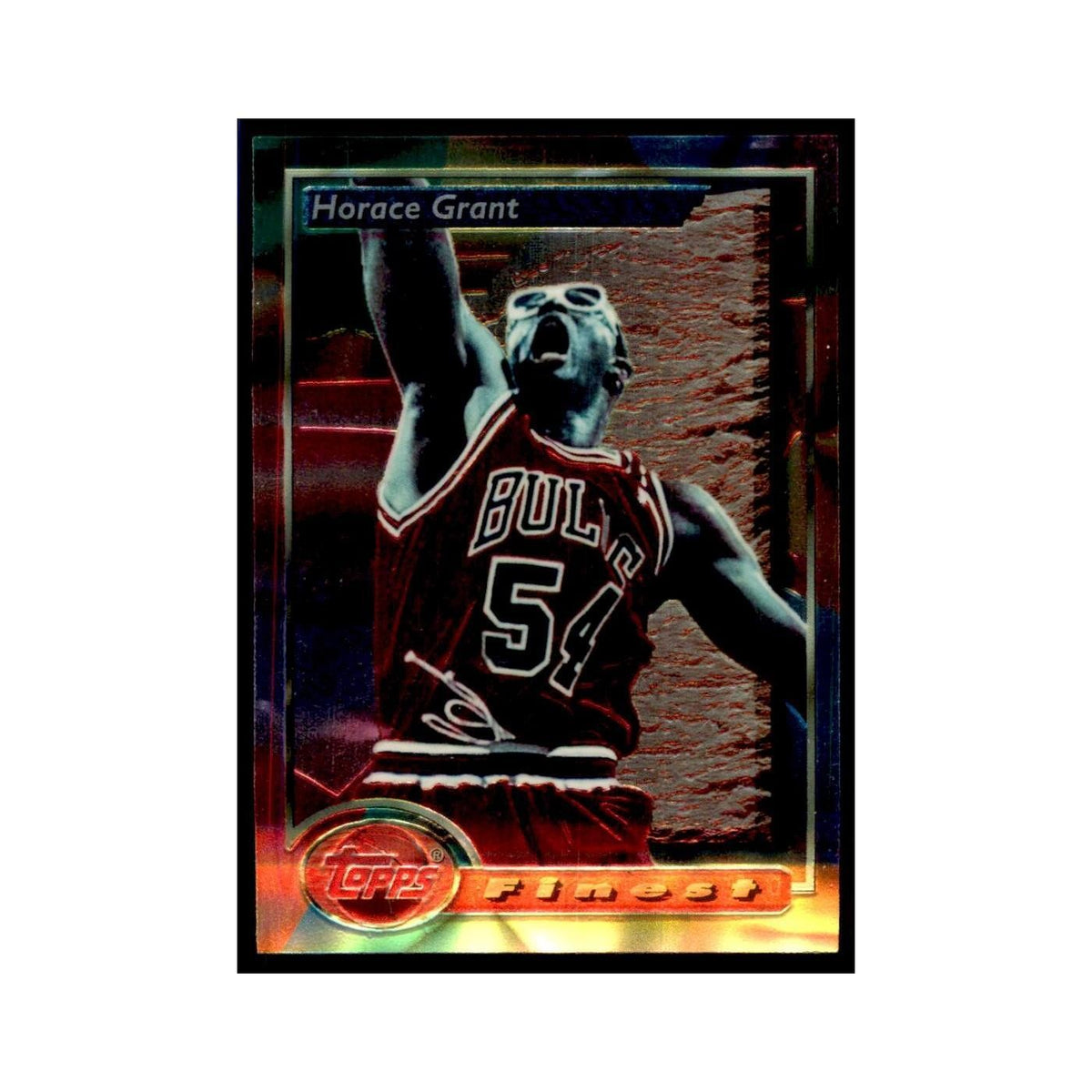 1993 Topps Finest Horace Grant Basketball Cards #89