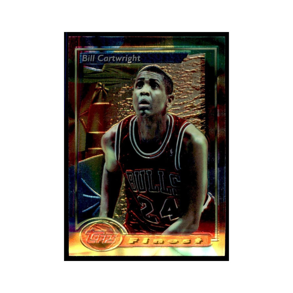 1993 Topps Finest Bill Cartwright Basketball Cards #170