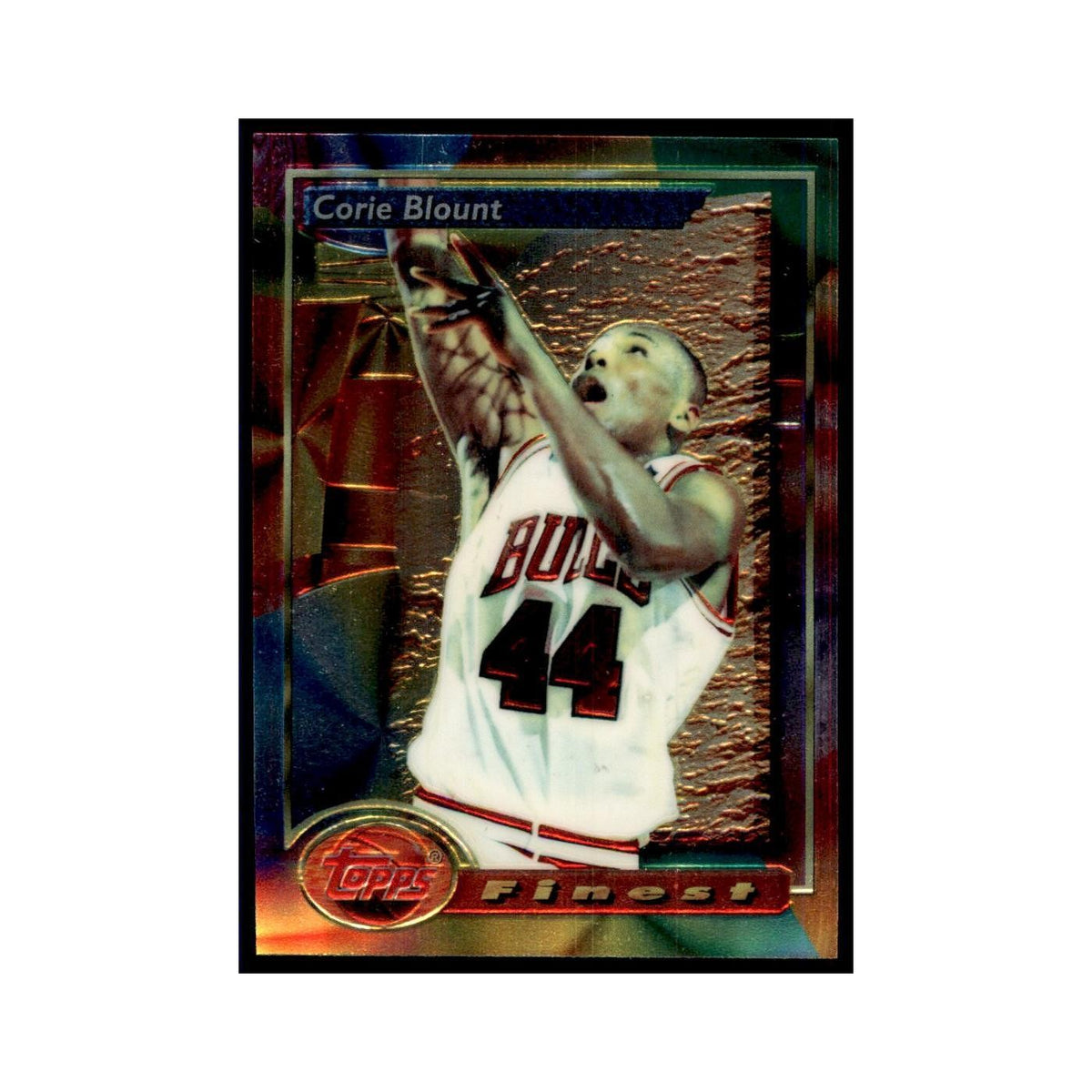 1993 Topps Finest Corie Blount Basketball Cards #134