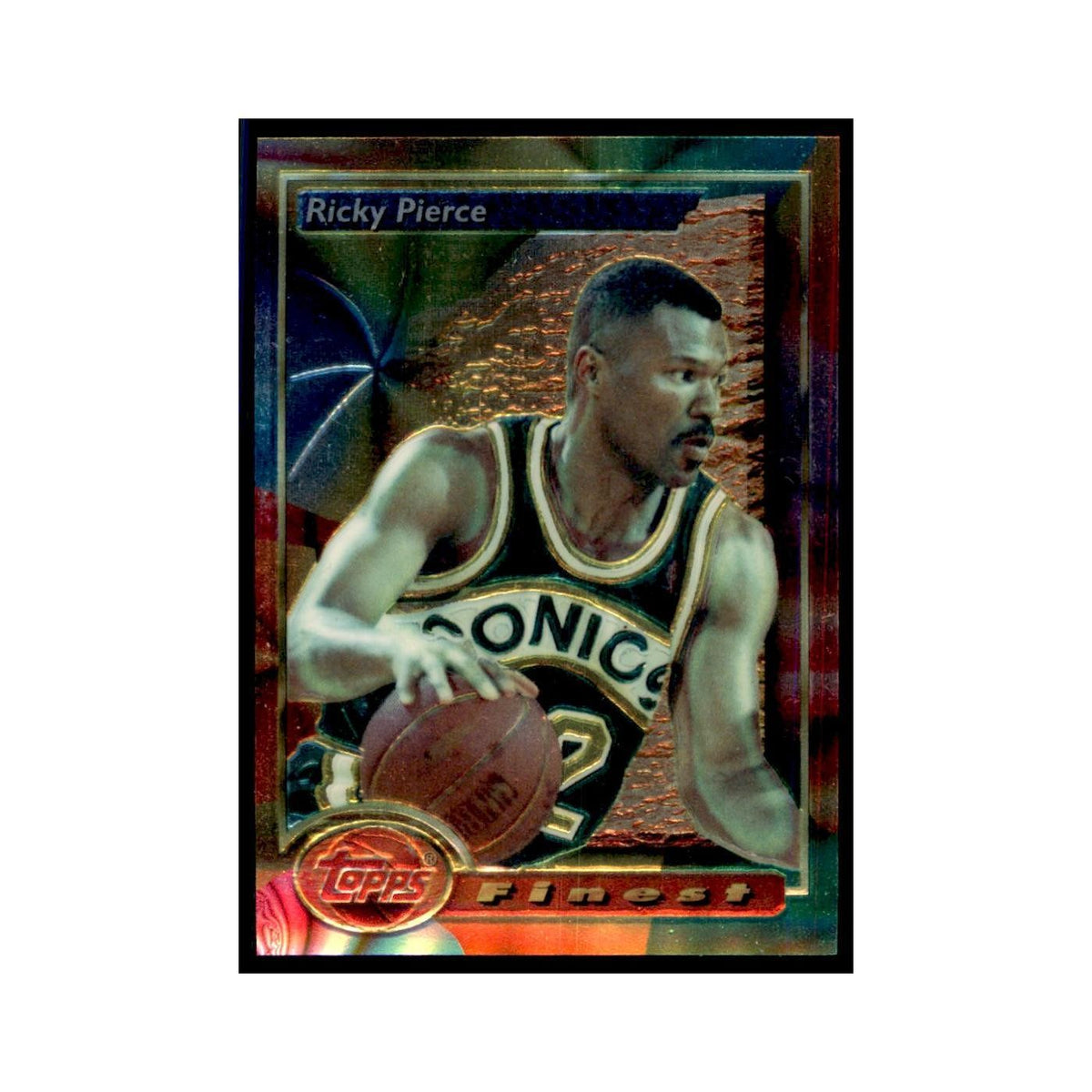 1993 Topps Finest Ricky Pierce Basketball Cards #5