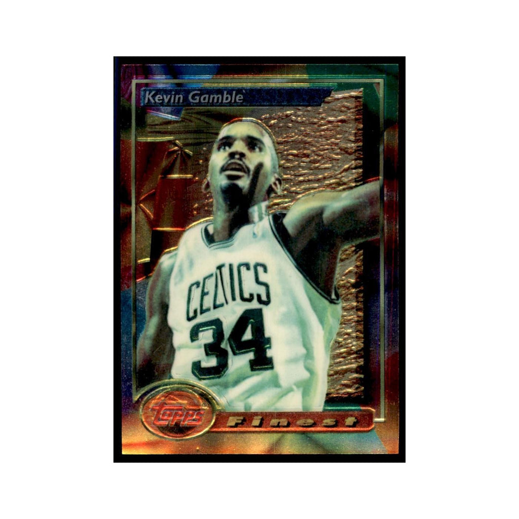 1993 Topps Finest Kevin Gamble Basketball Cards #156