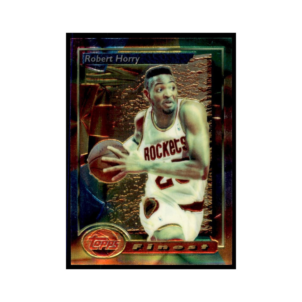1993 Topps Finest Robert Horry Basketball Cards #175