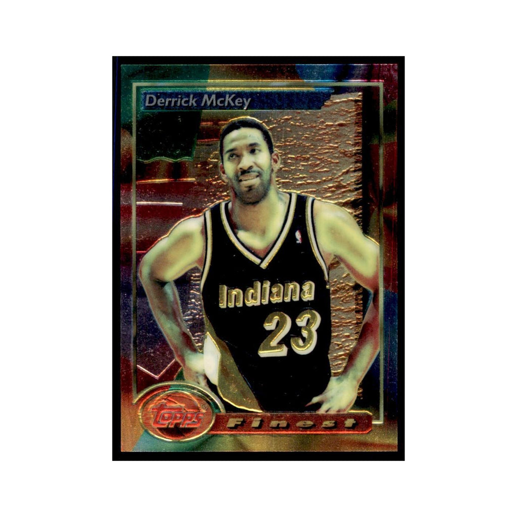 1993 Topps Finest Derrick McKey Basketball Cards #52