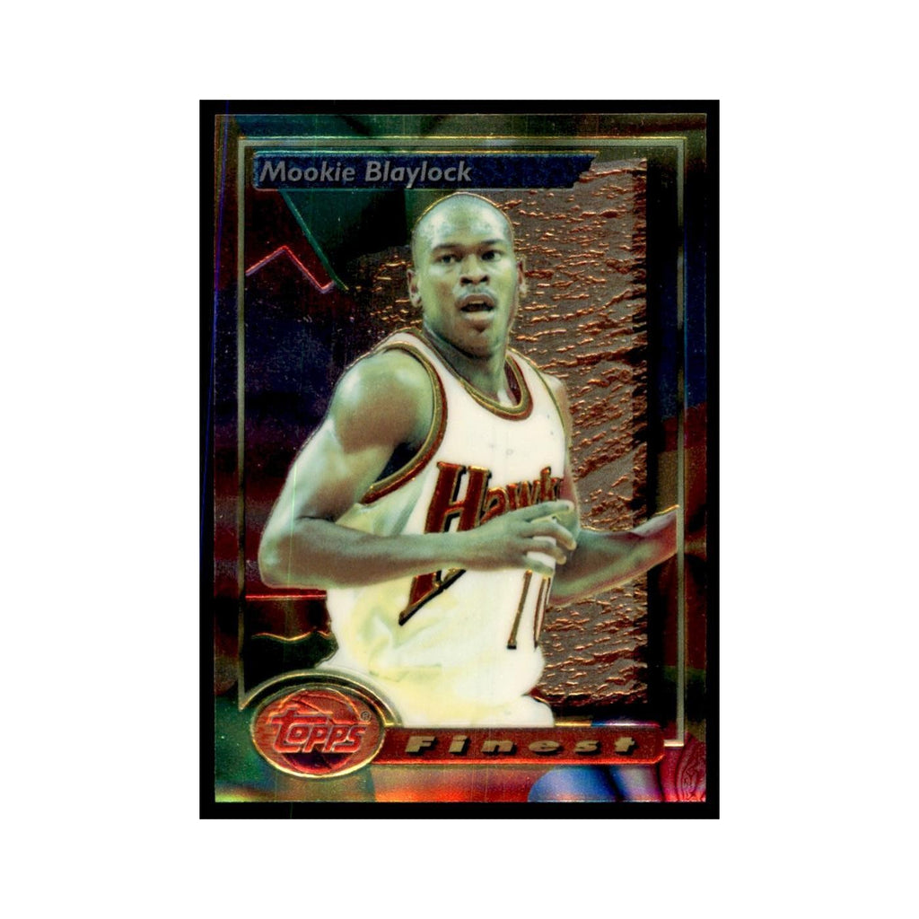 1993 Topps Finest Mookie Blaylock Basketball Cards #135
