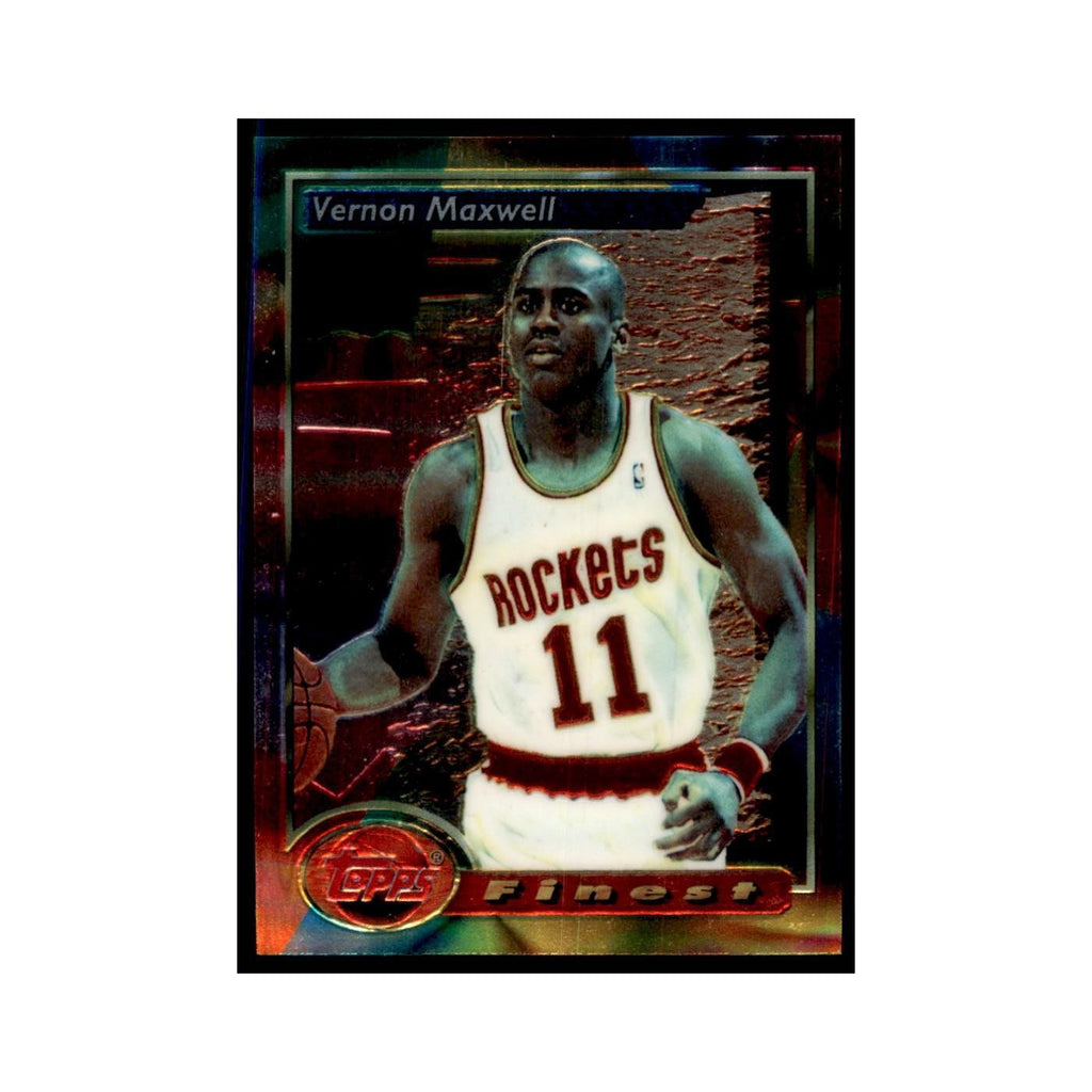 1993 Topps Finest Vernon Maxwell Basketball Cards #147