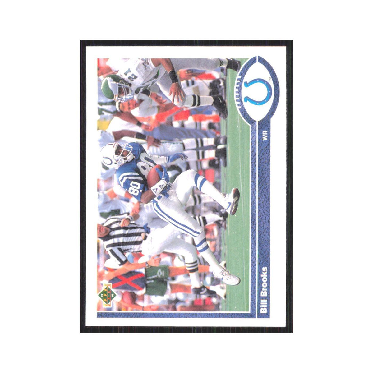 1991 Upper Deck Bill Brooks Colts #159