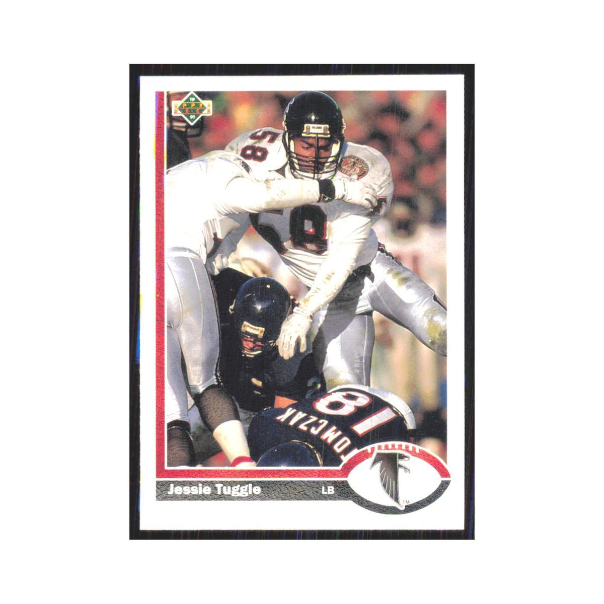 1991 Upper Deck Jessie Tuggle Falcons #285