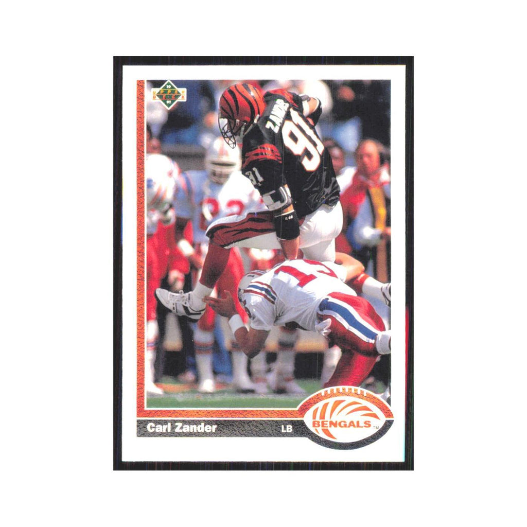 1991 Upper Deck Carl Zander Bengals #223