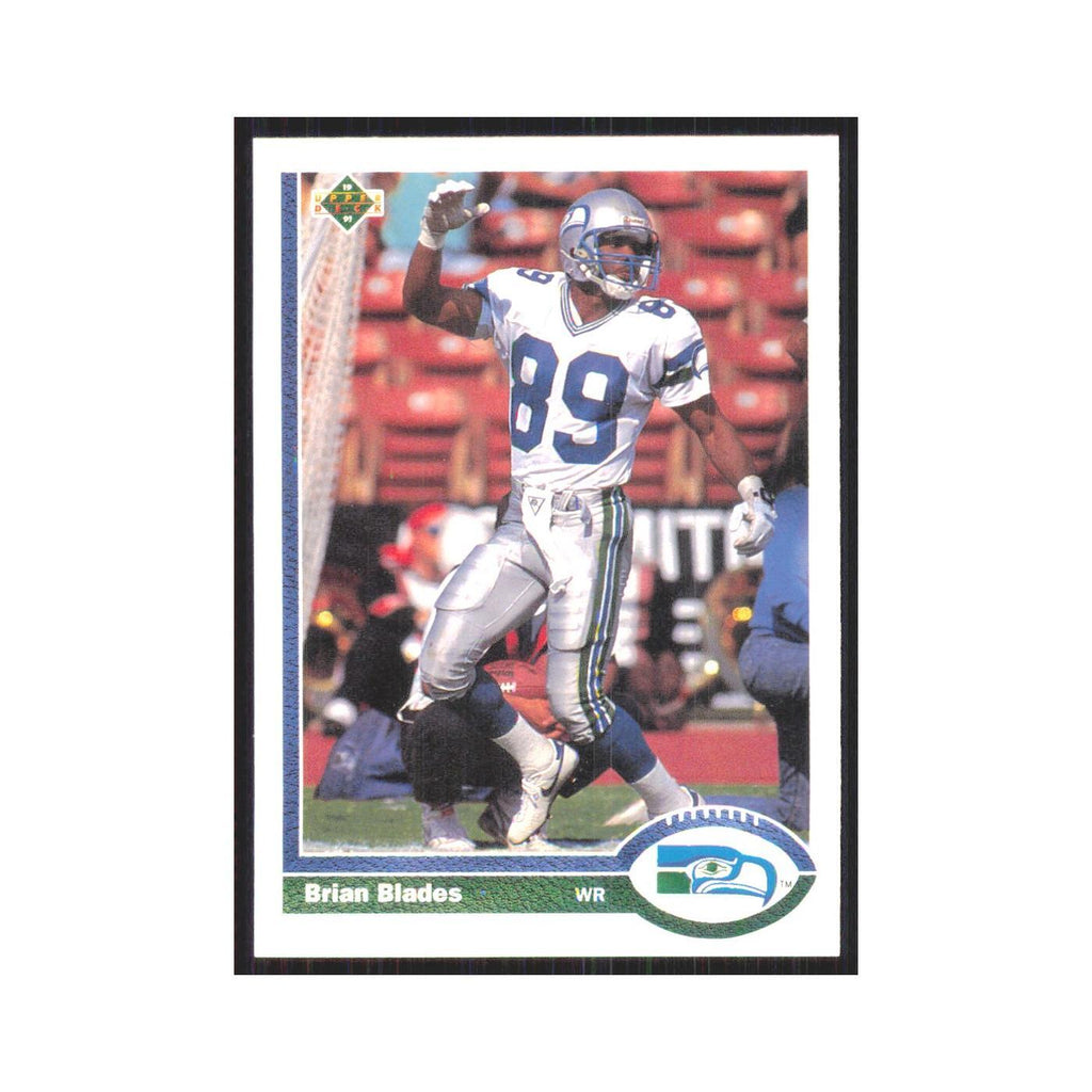 1991 Upper Deck Brian Blades Seahawks #116