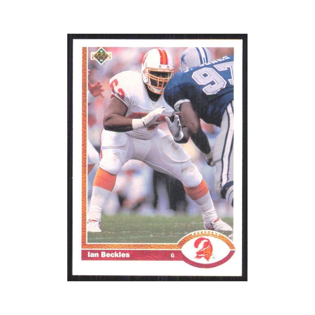 1991 Upper Deck Ian Beckles Buccaneers #390