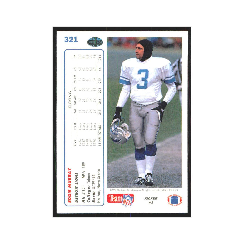 1991 Upper Deck Eddie Murray Lions #321