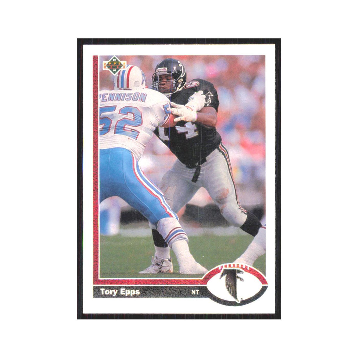 1991 Upper Deck Tory Epps Falcons #392