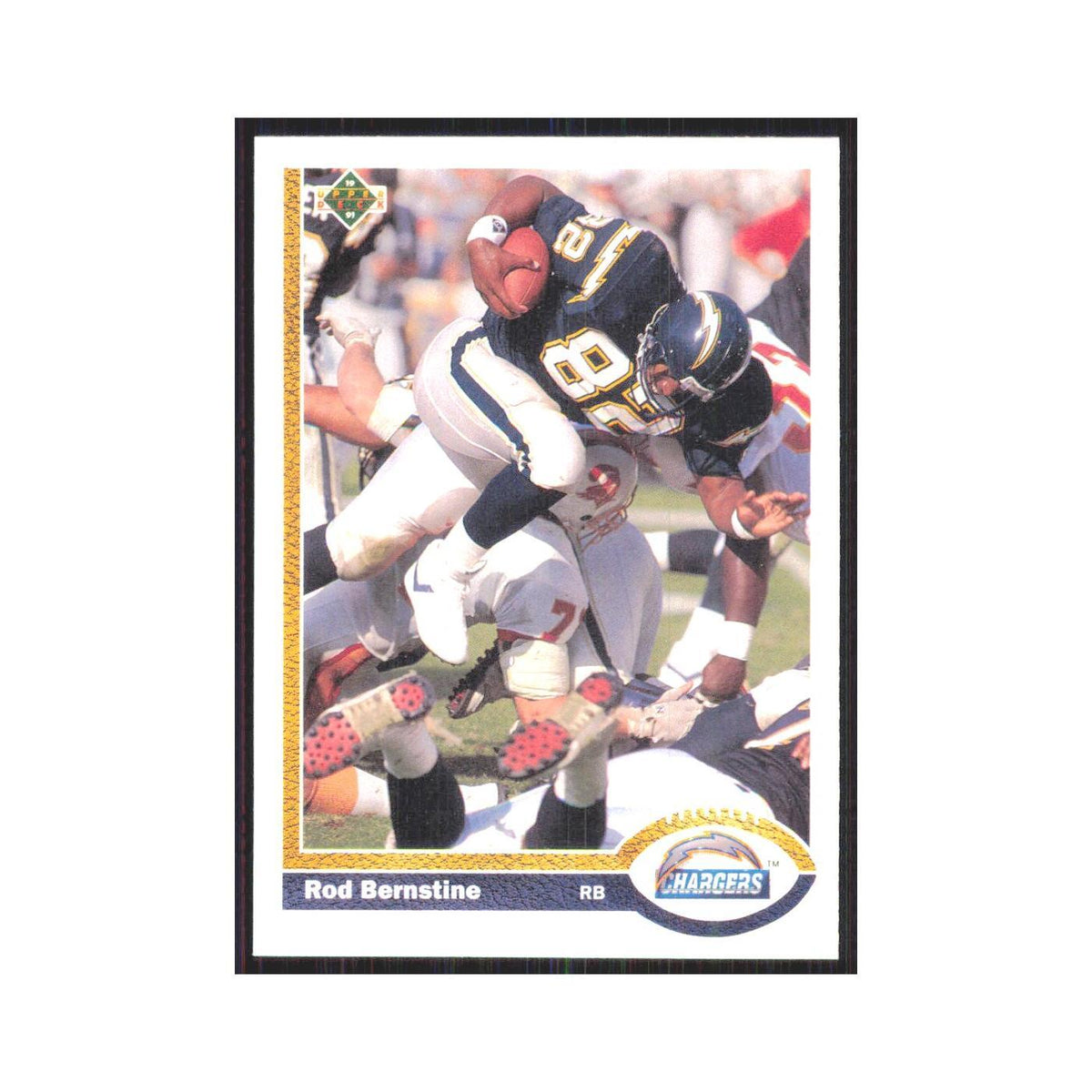 1991 Upper Deck Rod Bernstine San Diego Chargers #118