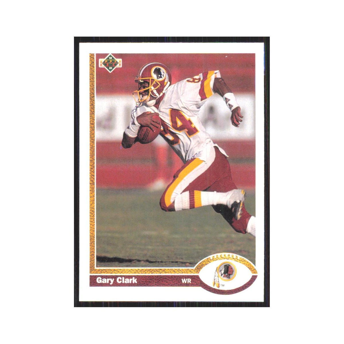 1991 Upper Deck Gary Clark Redskins #436
