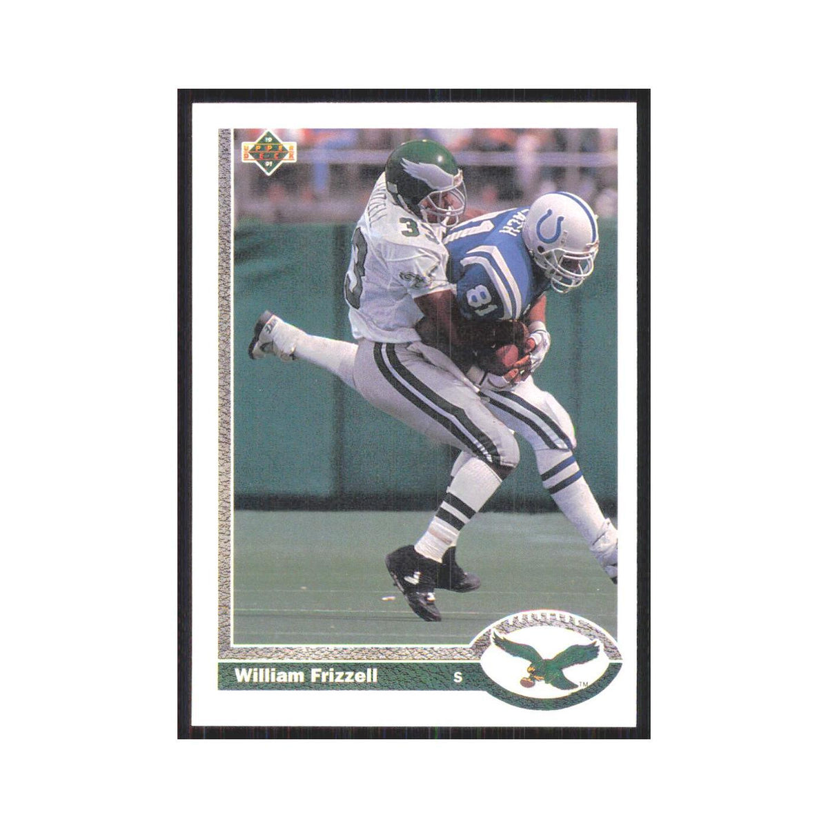 1991 Upper Deck William Frizzell Eagles #359