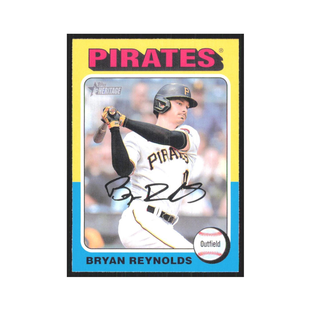 Bryan Reynolds 2024 Topps Heritage #458 Pittsburgh Pirates Baseball Card NM