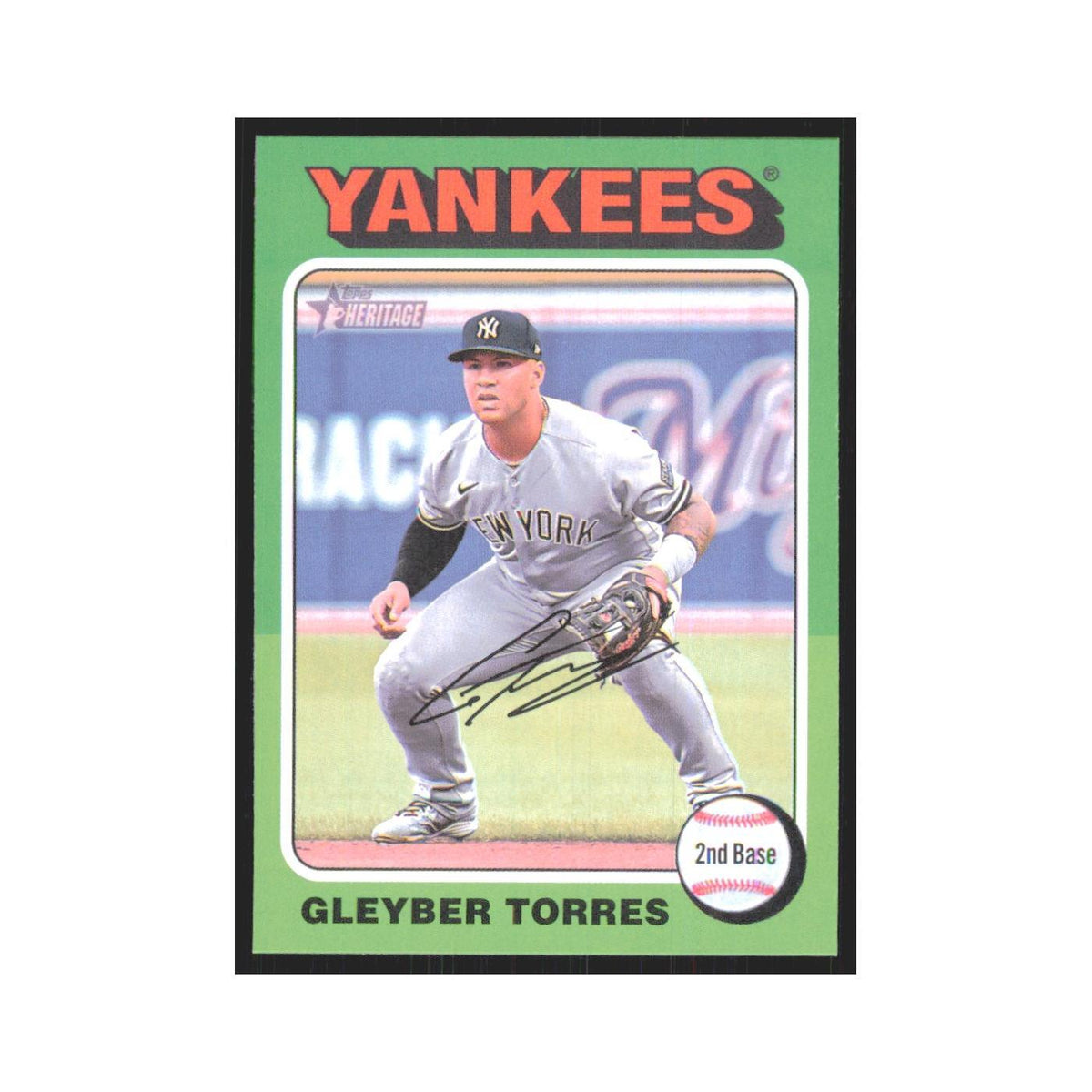 Gleyber Torres 2024 Topps Heritage #281 New York Yankees Baseball Card NM
