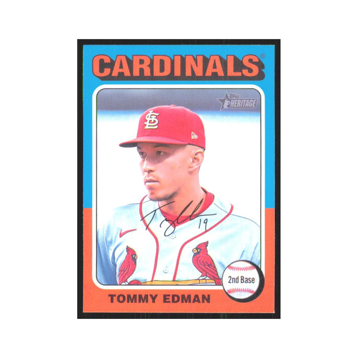 Tommy Edman 2024 Topps Heritage #436 St. Louis Cardinals Baseball Card NM