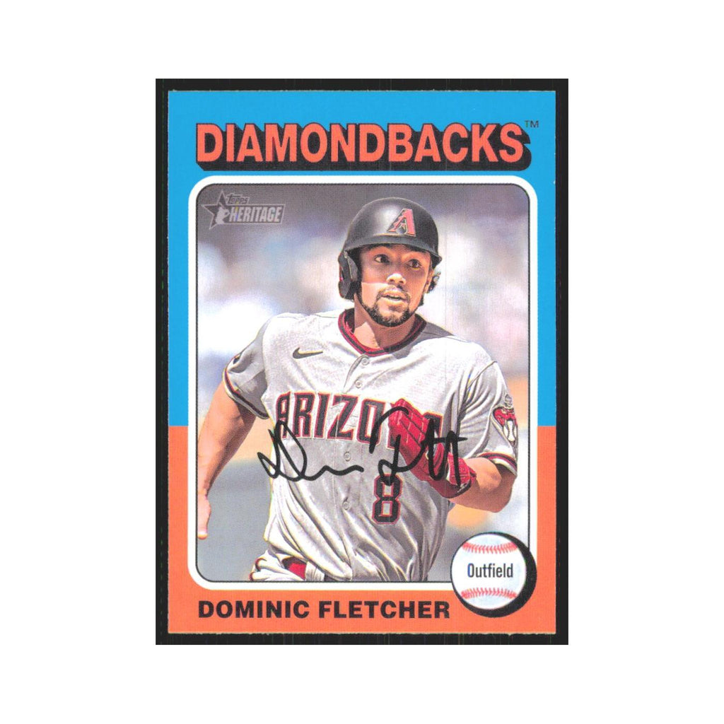Dominic Fletcher 2024 Topps Heritage #119 Arizona Diamondbacks Baseball Card NM