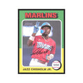 Jazz Chisholm Jr. 2024 Topps Heritage #409 Miami Marlins Baseball Card NM