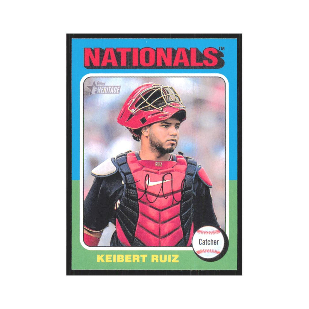 Keibert Ruiz 2024 Topps Heritage #477 Washington Nationals Baseball Card NM