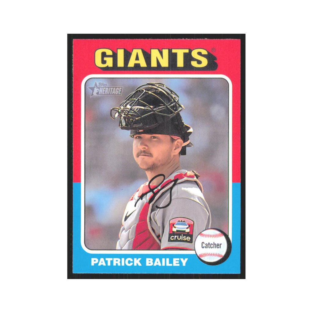 Patrick Bailey 2024 Topps Heritage #403 San Francisco Giants Baseball Card NM