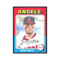 Zach Neto 2024 Topps Heritage #265 Los Angeles Angels Baseball Card NM