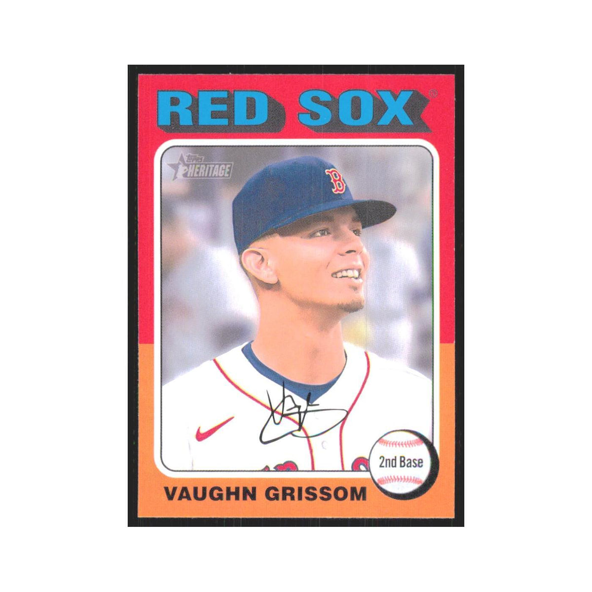 Vaughn Grissom 2024 Topps Heritage #334 Boston Red Sox Baseball Card NM